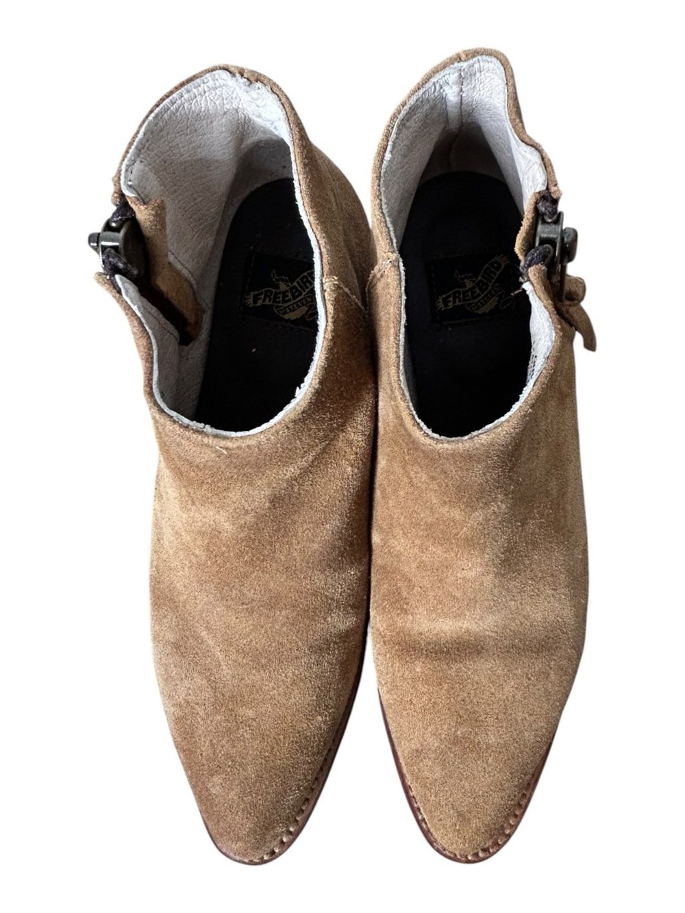 Freebird by Steven Onyx Ankle Boots Suede 8 - Picture 14 of 15